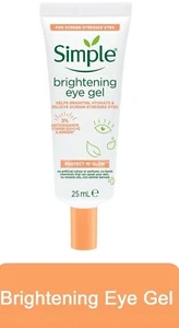 Simple Protect N Glow Brightening Eye Gel for Screen stressed Tired eyes - 25ml - Picture 1 of 6