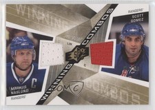 2008-09 SPx Winning Combos Spectrum /99 Markus Naslund Scott Gomez #WC-NG