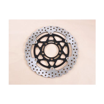 2x Rotor de disco de freno delantero Kawasaki Ninja ZX6R 2005-2011 ZX10R 2004-2007 ZX1000 Foto 1 de 3