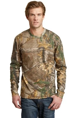 Russell Outdoors Realtree Xtra Camo Sport Long Sleeve T Shirt Size S-3XL S020R - Image 1 of 2