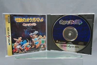 SEGA SATURN Legendary Ogre Battle Japanese Version Boxed T-5305G - Image 1 of 4