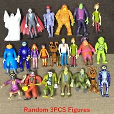 Random 3PCS Scooby-Doo Villains Crew Mates Monster Figures 50th Years 5" Toys