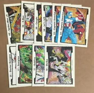 1990 Todd McFarlane Marvel Series II Trading Card #1-45 Comic Images You Pick! - Picture 1 of 45