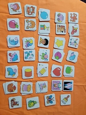 Milton The ORIGINAL MEMORY Game 1986. Missing One Pair Not Complete.  - Image 1 of 4