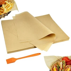 Parchment Paper for Baking 100 PCS Parchment Paper Sheets 12" x 16" Non-Stic... - Picture 1 of 7