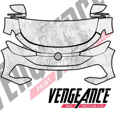 2023 Volkswagen ID.5 Pro Frontal PreCut Paint Protection Film Clear Bra PPF - Image 1 of 4