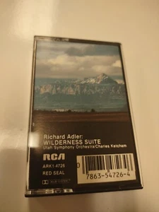 RICHARD ADLER: WILDERNESS SUITE UTAH SYMPHONY ORCHESTRA/CHARLES KETCHUM CASSETTE - Picture 1 of 3