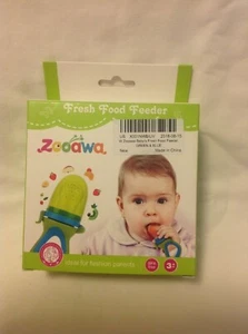 Baby Fresh Food Feeder by Zooawa Green and Blue NEW - Picture 1 of 4