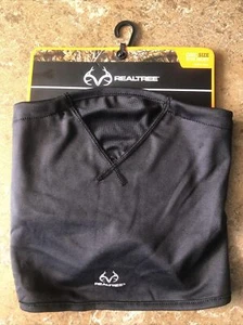 NWT Real Tree Mens Black Jersey Fleece Lined Gaiter -N - Picture 1 of 5