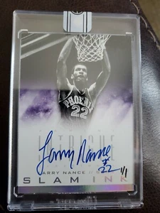 LARRY NANCE 2013-14 INTRIGUE SLAM INK AUTO AUTOGRAPH 1/1 PHIENIX SUNS - Picture 1 of 2