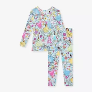 NWT Posh Peanut Disney Princess Long Sleeve Pajama Set size 3-4T - Picture 1 of 3