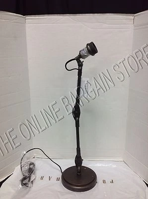 Lámpara de mesa de trabajo Pottery Barn Sidney vintage lámpara antigua BRNZ SIN SOMBRA Foto 1 de 4