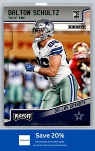 2018 Panini Playoff #277 Dalton Schultz Rookie Kickoff Dallas Cowboys I55 - Picture 1 of 2