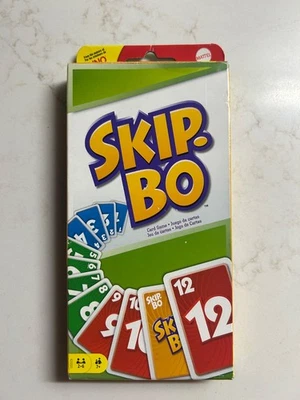 MATTEL SKIP-BO CARD GAME - 2 TO 6 PLAYERS  NEW  - Image 1 of 4
