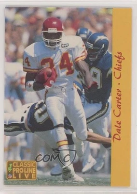 1993 Classic Pro Line Live Dale Carter #116 - Image 1 of 2