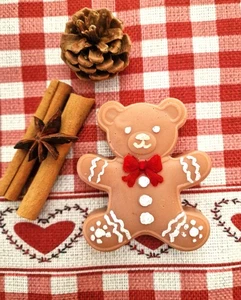 Naturseife "Lebkuchenbär"  mit Eselsmilch handgemacht - Bild 1 von 1