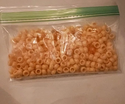 sopa de cuentas naranja pastel Foto 1 de 2