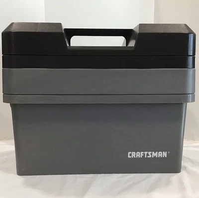 Vintage Craftsman Portable Tool Box With Stackable Trays / Never Used - Image 1 of 4