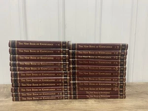 2005 Scholastic The New Book of Knowledge Encyclopedia Complete Set Of 22 - Picture 1 of 5