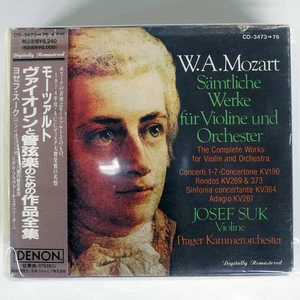 JOSEF SUK MOZART: COMPLET Columbia  CO3473 Japan 4CD - Imagen 1 de 1