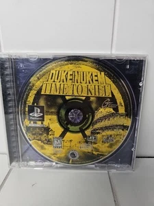 Duke Nukem: Time to Kill PS1 Sony PlayStation 1 1998 Black Label - Bild 1 von 4