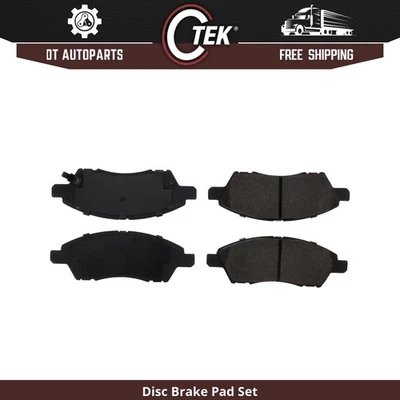 Para Nissan Versa Note 2014-2019 | Pastillas de freno de disco delanteras centradas | Semimetálicas Foto 1 de 3