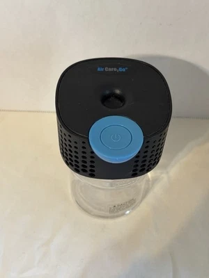 AirCare2Go Diffusore USB Ultrasuoni Umidificatore Portatile Nero Blu Non Testato - Immagine 1 di 4