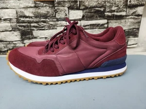 Zapatillas informales Greats Brooklyn para hombre The Rosen gamuza cuero rojas talla 9. 5 - Imagen 1 de 9