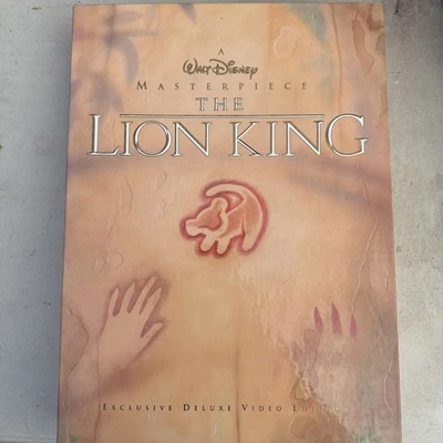 Disney's The LION KING Masterpiece Exclusive Deluxe Video Edition VHS Lithograph - Image 1 of 3