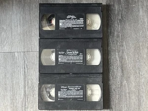 3 VHS tapes: Honor To Us All, Snow White & The Seven Dwarfs & Friend Like Me - Picture 1 of 2