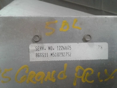 Engine ECM Electronic Control Module 6-173 2.8L 2BC Fits 85-86 6000 644749 - Image 1 of 3