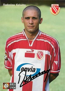 Radoslaw Kaluzny Original Autogrammkarte Energie Cottbus - ca.11cm x 15cm - Picture 1 of 2