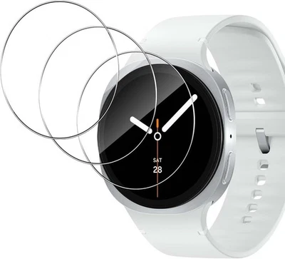 3X Schutzglas für Samsung Galaxy Watch 8 40 mm Panzerfolie Display Hartglas 9H - Bild 1 von 4