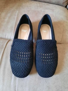 Black evans extra wide shoes, size 5 EEE - Picture 1 of 5