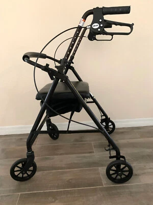 Andadores de 4 ruedas Drive Medical de aluminio con asiento SOLO RECOGIDA LOCAL Foto 1 de 4
