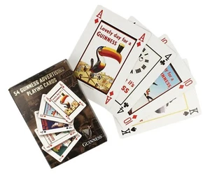 54 Guinness Advertising Playing Cards - Official - Gift - Poker - Fathers Day - Picture 1 of 1