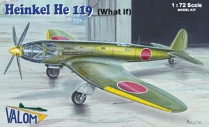 Valom Plastic model kit 72101 1:72nd scale Heinkel He 119 What if - Picture 1 of 1