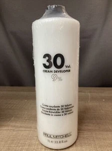Paul Mitchell 30 Vol. Cream Developer 9% 33.8 OZ - Picture 1 of 2