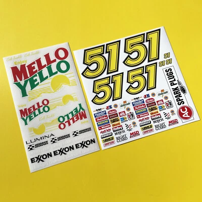 10th Maßstab RC Nascar Rennauto' Tage Von Donner'Aufkleber Sticker - Bild 1 von 3