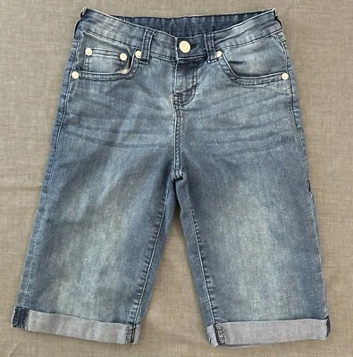 Capris True Religion Niñas Talla 16 Azul Denim Geno Capris Foto 1 de 4