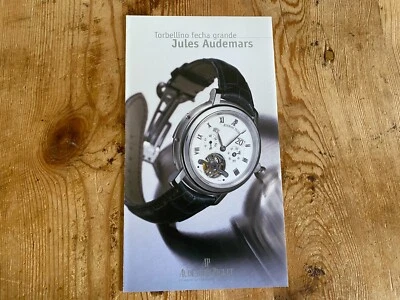 Folleto - AUDEMARS PIGUET - Torbellino Grande JULES AUDEMARS - Spagnolo - Immagine 1 di 2