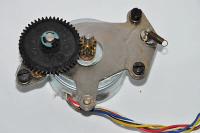 OEM IBM Typewriter Wheelwriter 3 & 5 Index Roller Motor Hard Wired P/N 1339704 - Image 1 of 4