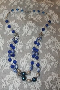 Decorative Necklace - Blue - Picture 1 of 3
