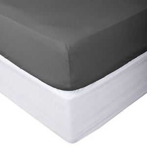 1800 Collection Fitted Sheet Fits Deep Pocket Mattresses Full Elastic All Around