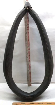Vintage Horse Carriage Leather Collar 20" - Image 1 of 4