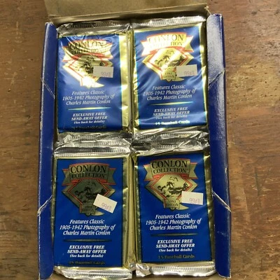 1993 Conlon Collection Features Classic 1905-1942 Photography. 23  Sealed Packs! - Image 1 of 4