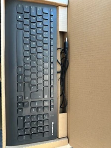 Lenovo USB Keyboard - Brand New - Picture 1 of 2