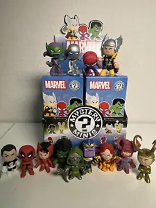 Funko Pop Marvel Orignals Mystery Minis Opened Case 13 Vinyl Figures Spider Man - Picture 1 of 21