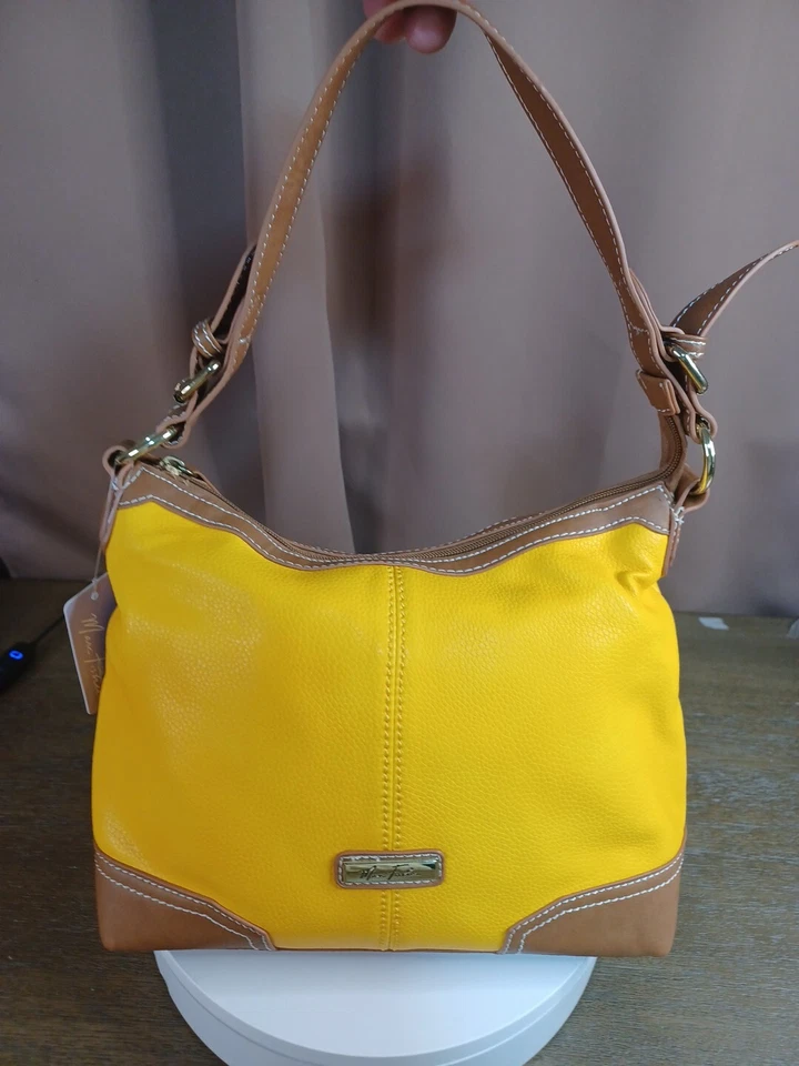 Bolso de mano/hombro de cuero sintético MARC FISHER bolso de mano hobo Foto 1 de 4