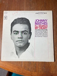 JOHNNY MATHIS ~ I'LL SEARCH MY HEART LP CS8943 ~ 1964 ~ RECORD ~ POP - Picture 1 of 6